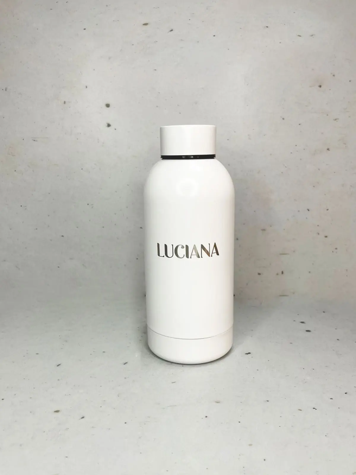 Botella de acero personalizada